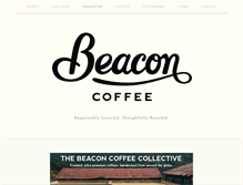 Tablet Screenshot of beaconcoffee.com